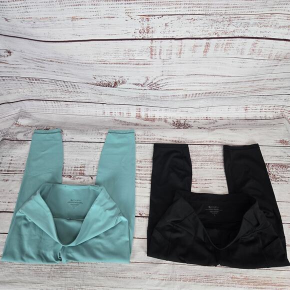Athleta Leggings Size L Set 2 Ultra High Rise Elation & Ultimate Stash II Capri - Picture 4 of 11